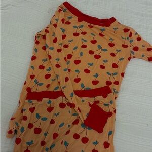 Little Sleepies Cherry Print Pajama Set